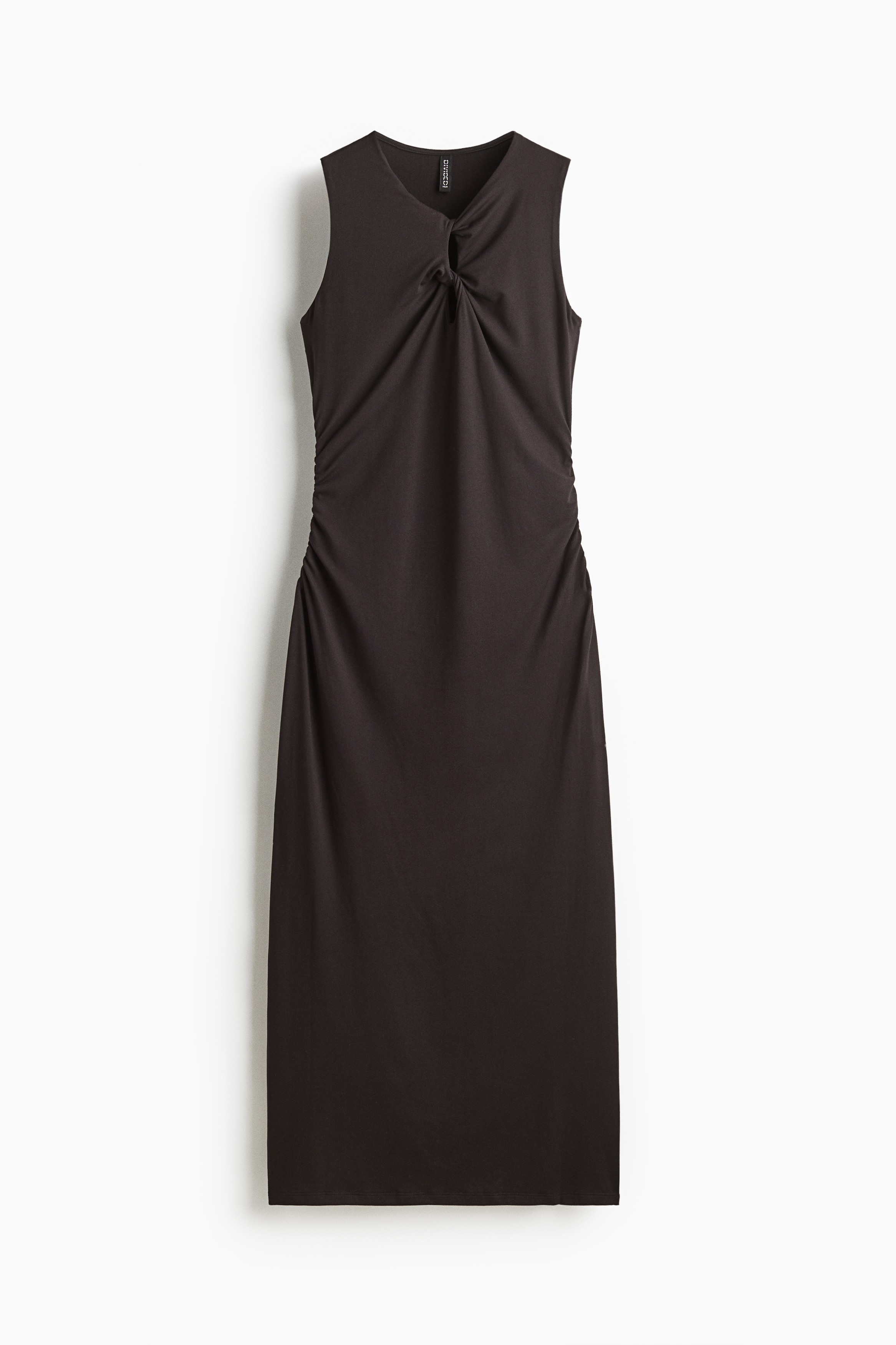 H & M - Twist-detail dress - Grey