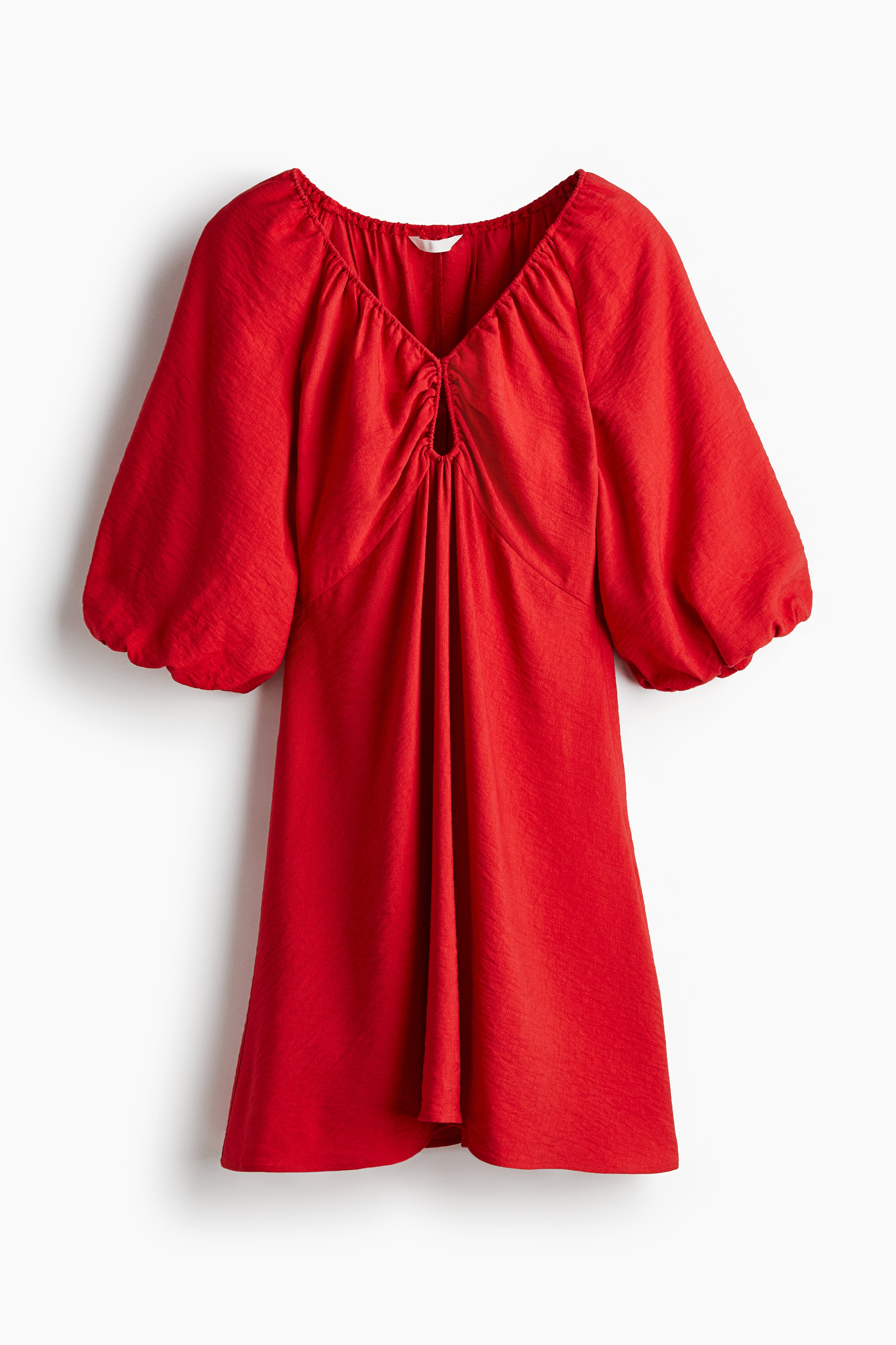 H & M - Crêpe mini dress - Red