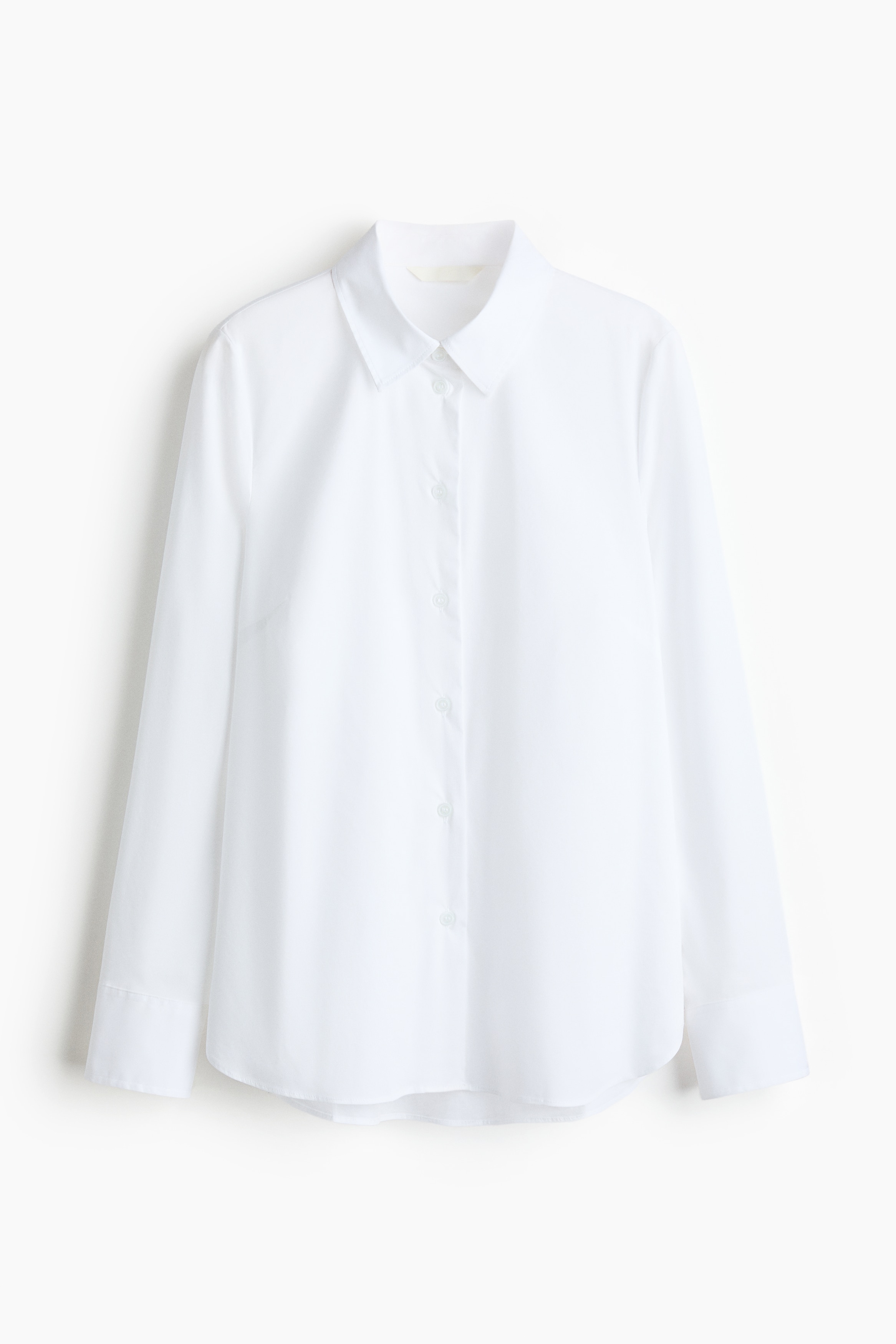H & M - Cotton-blend shirt - White
