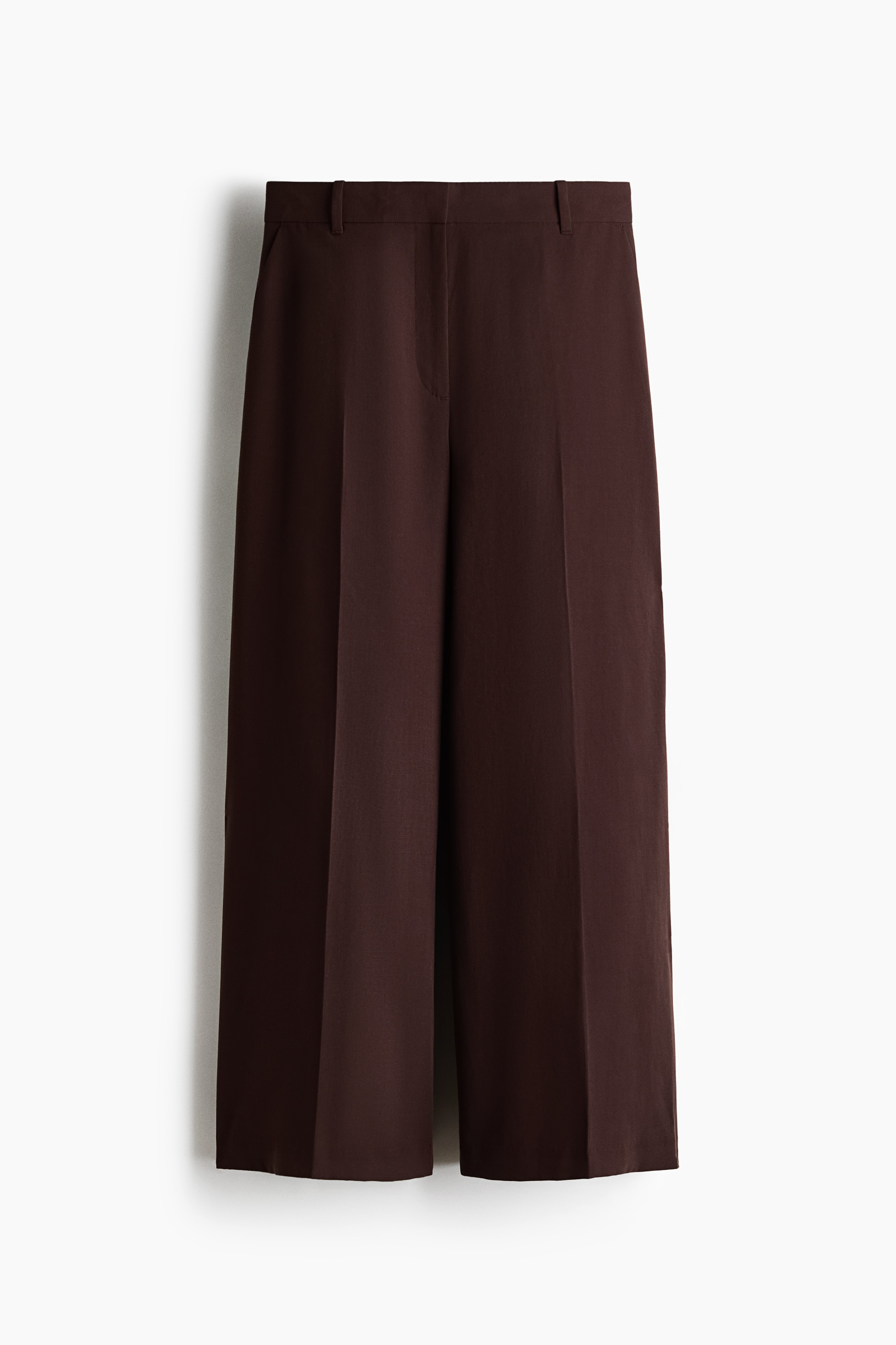 H & M - Wide ankle-length trousers - Brown