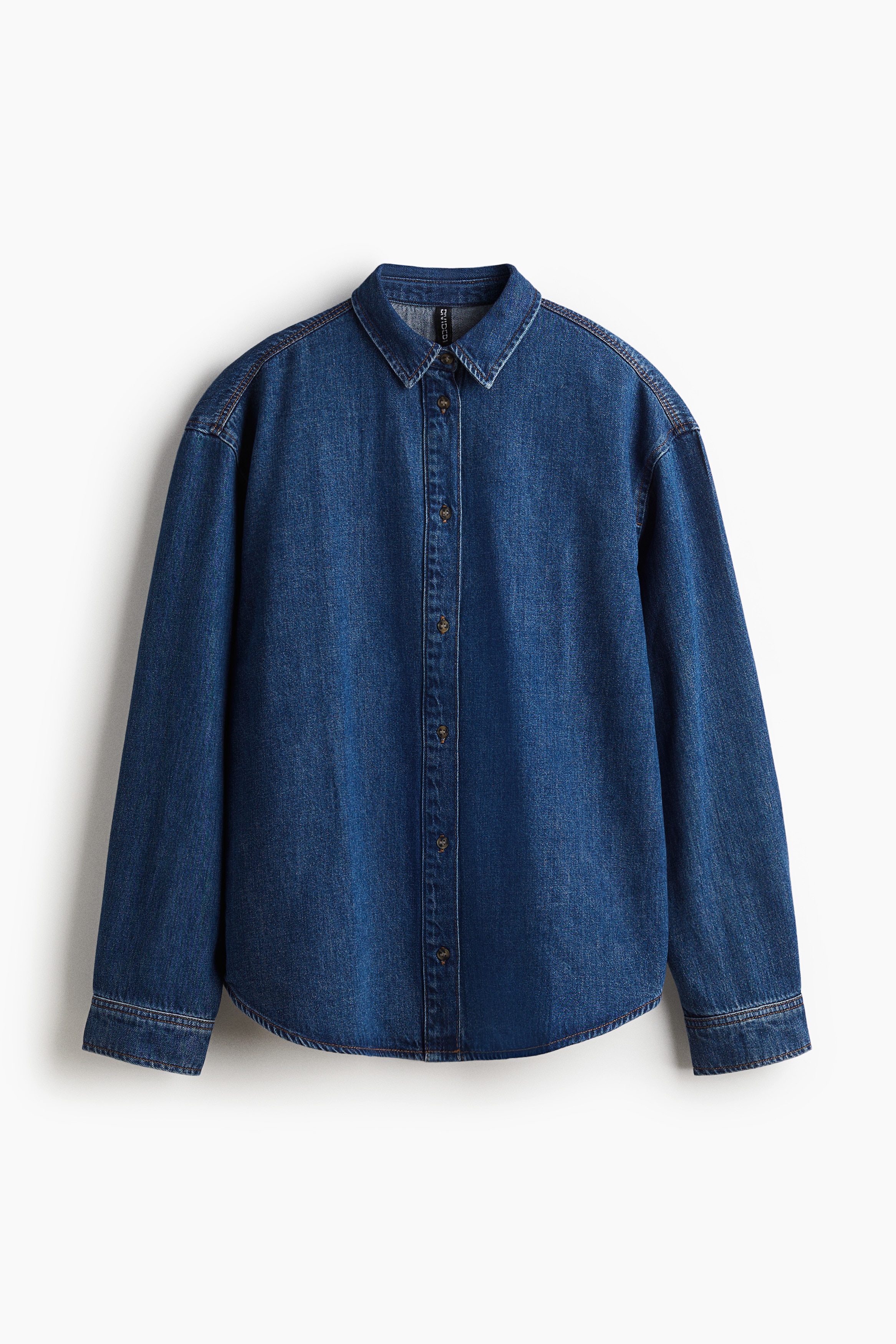 H & M - Oversized denim shirt - Blue