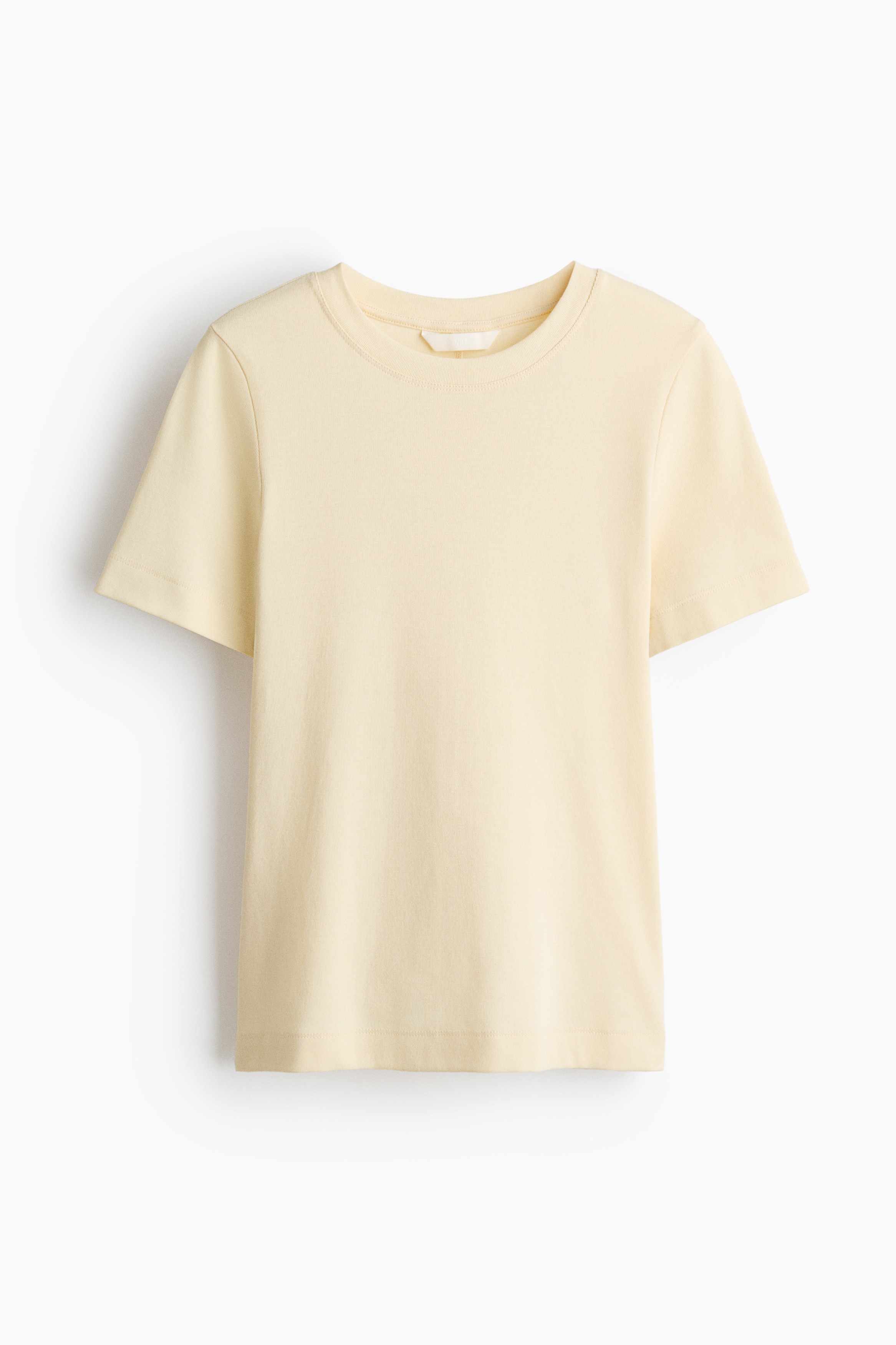 H & M - Cotton T-shirt - Yellow