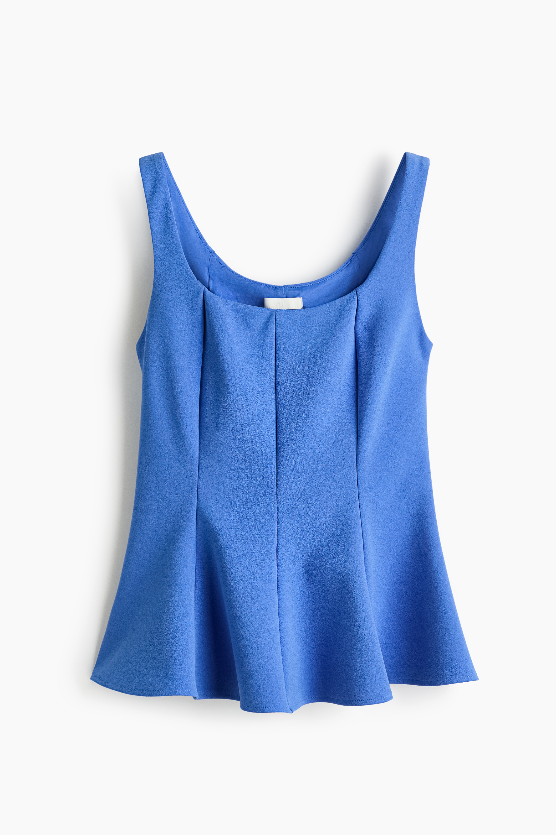 H & M - Peplum vest top - Blue